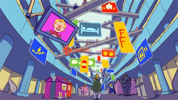 巴克布拉德利漫画冒险2|英文版|NSP|原版|_4