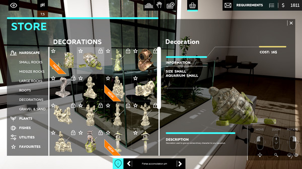 水族箱设计模拟器|官方中文|Build.20230222-新增水世界物品-修复已知问题|解压即撸|_4