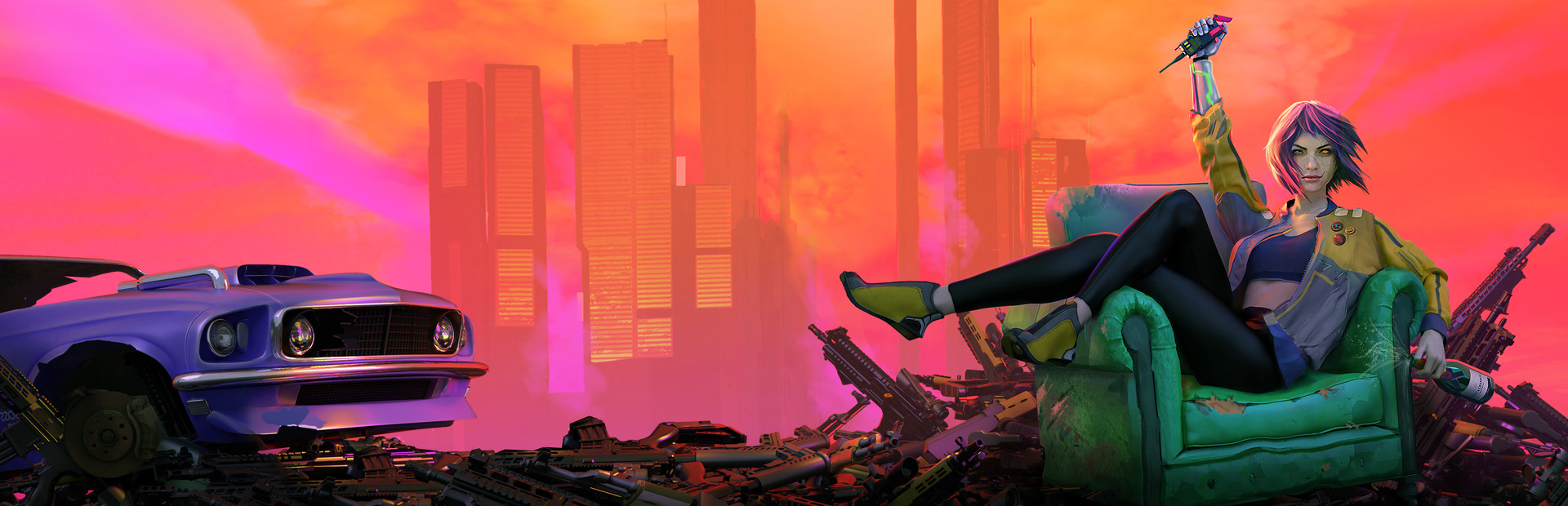 故障朋克 支持者版|豪华中文|Build.14803902-1.07+全DLC|解压即撸|_4