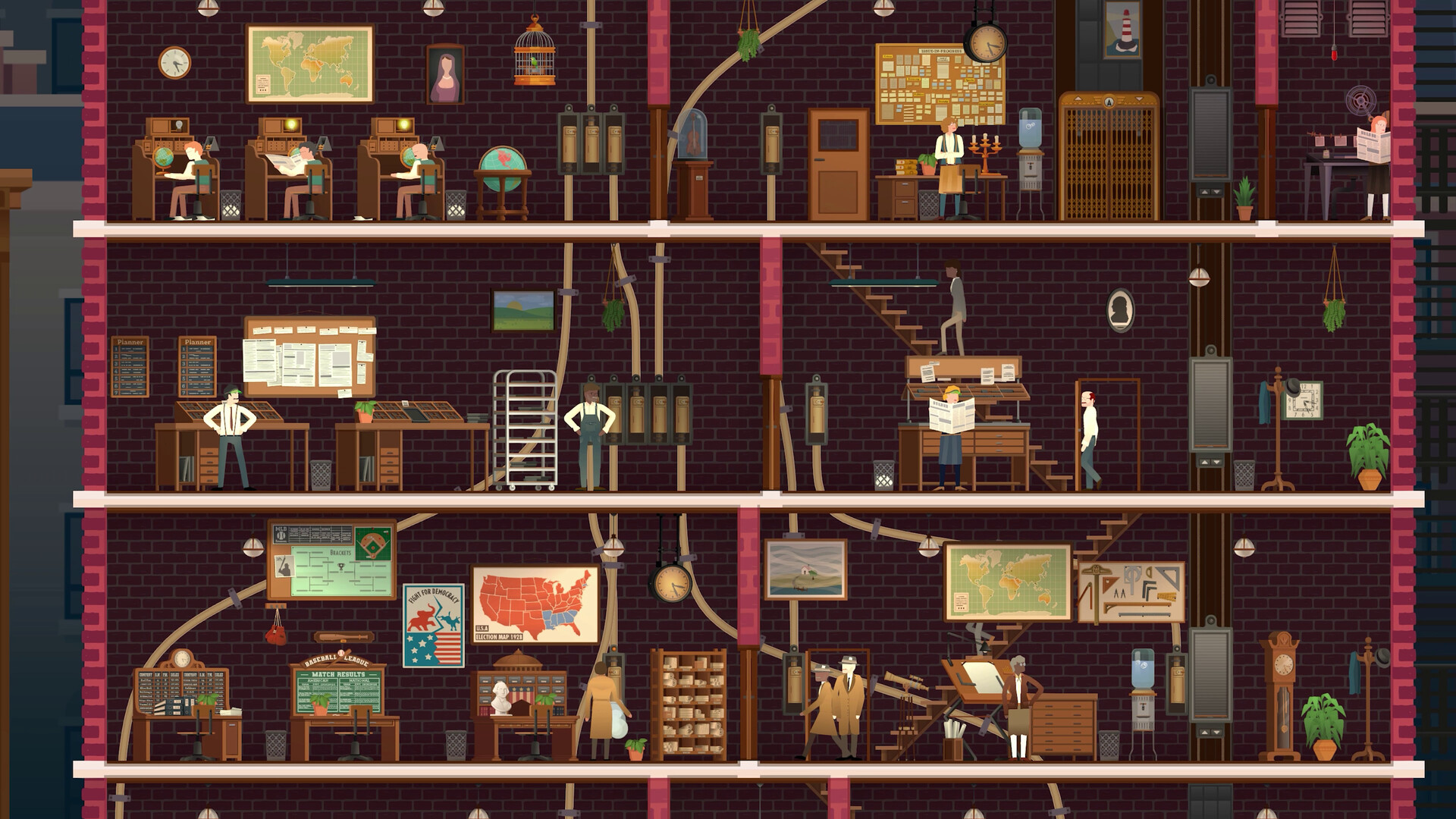 新闻大厦 正式版|官方中文|V1.0.255.r+DLC支持者包|解压即撸|_8