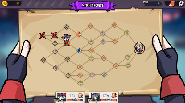 魔女与学生会 卡牌之战|官方中文|Build.17652977-暗焰誓师-咒印纷争}解压即撸|_5