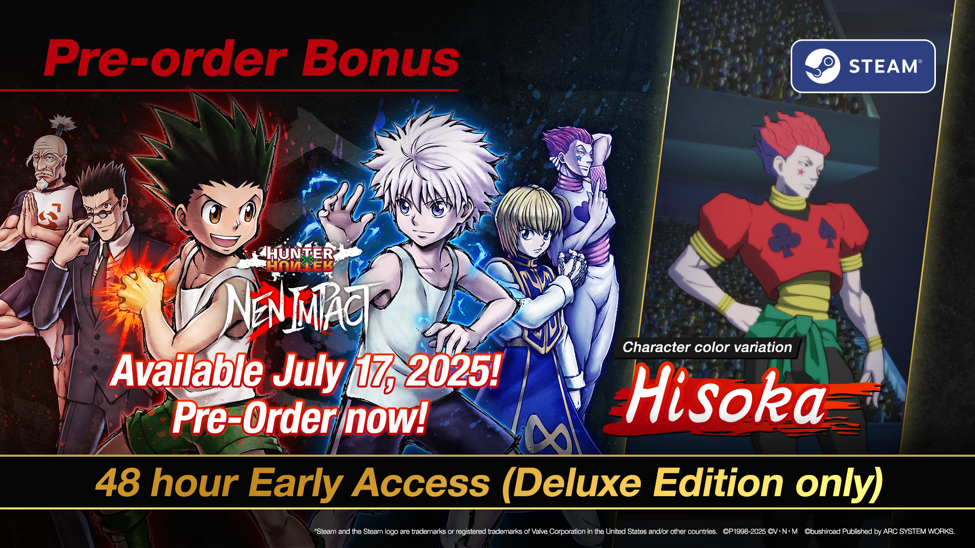 全职猎人 念力冲击 HUNTER×HUNTER NEN|官方中文|本体+1.1.1升补+5DLC|NSZ|原版|_1