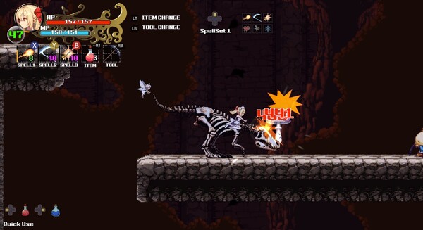 魔法使莉莉 魔法少女的奇境冒险 Witchroid Vania|官方中文|本体+1.05升补|NSZ|原版|_8