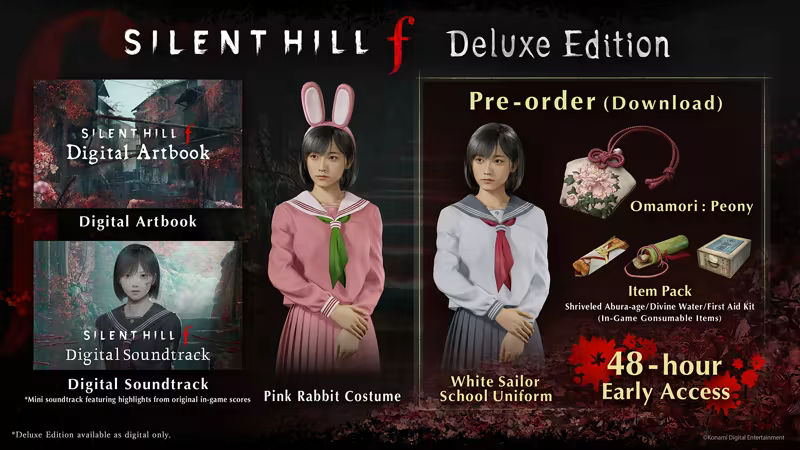 寂静岭F|豪华中文|Build.20136453+预购特典-恶天使の人间+全DLC+原声音乐+美术设定集|解压即撸|_5