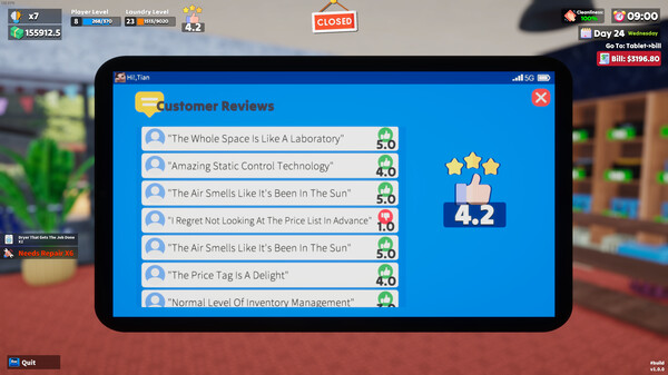 洗衣店模拟器 洗刷刷!|官方中文|Build.18359393|解压即撸|_5