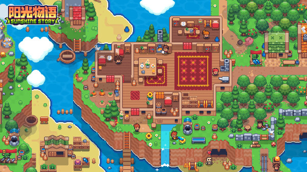 阳光物语|官方中文|Build.19702111-灵羽逐风-风语牧歌|解压即撸|_3