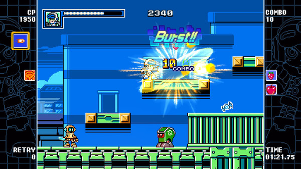 神力刚巴尔特爆裂 MIGHTY GUNVOLT BURST|官方中文|本体+1.4.3升补+7DLC|NSZ|原版|_1