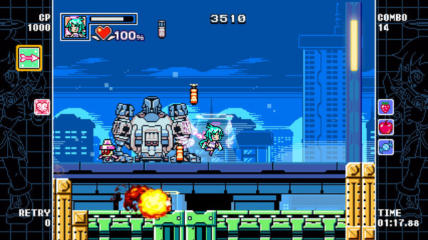 神力刚巴尔特爆裂 MIGHTY GUNVOLT BURST|官方中文|本体+1.4.3升补+7DLC|NSZ|原版|_5